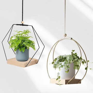 Hanging Flower Pot Shelf