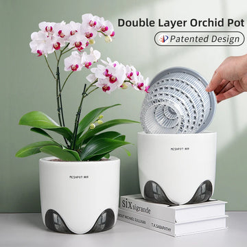 Meshpot Orchid Planter with Air Circulation