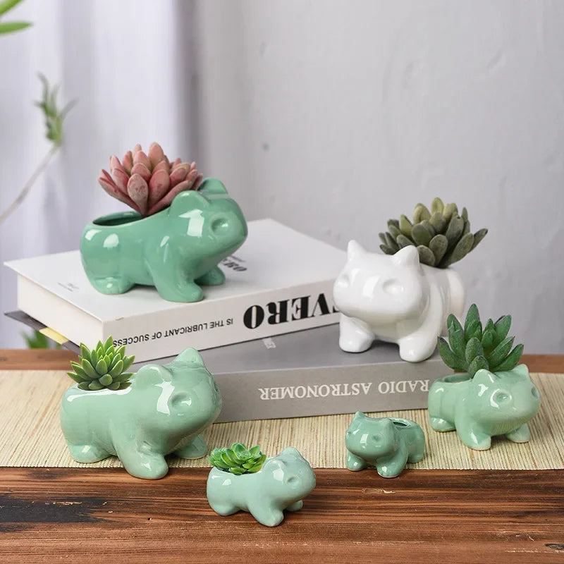 Cute Mini Ceramic Succulent Planter